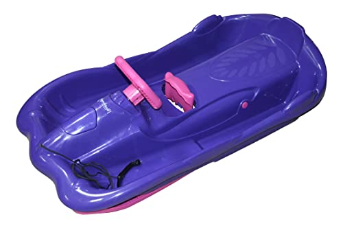 Funwave AlpenGaudi Alpenspace Purple 100x54x28 cm Mädchenbob Bob Lenkbob