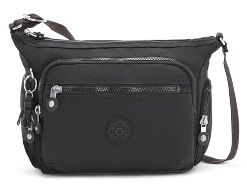 Kipling GABBIE S Kleine Umhängetasche, Black Noir (Schwarz)