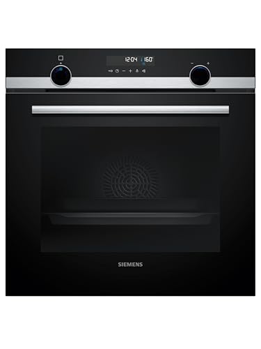 Siemens HB578GBS3, iQ500, Einbau-Backofen 60 x 60 cm, activeClean Pyrolyse Selbstreinung, 3D Heißluft, Schnellaufheizung, cookControl30 Automatikprogramme, softMove, Edelstahl