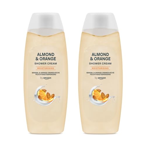 by Amazon Almond & Orange Duschgel, 2 x 500 ml