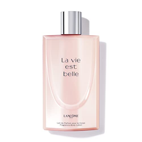 Lancôme La Vie est Belle Körpercreme, feuchtigkeitsspendende Bodylotion mit dem Duft von Iris, Jasmin und Patchouli, samtig-zarte Körperpflege für Damen, 200ml
