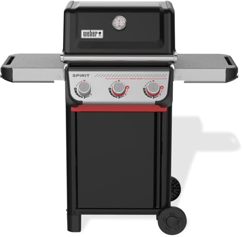 Weber Spirit E-325 GBS Gasgrill mit Sear Zone, Schwarz, 3-Brenner, für optimales Grillerlebnis
