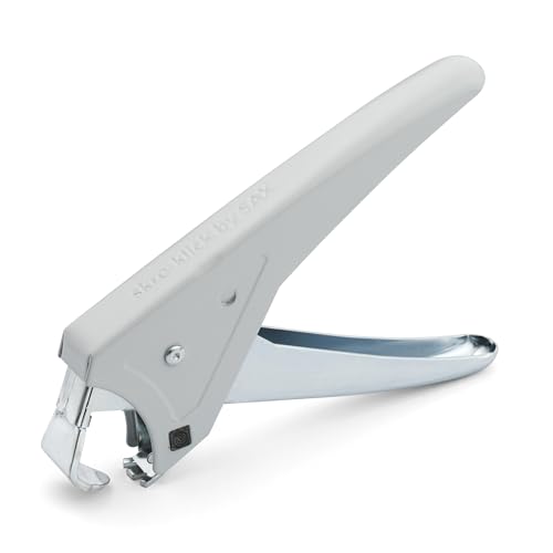 SAX Skre-Klick Universal-Enthefterzange in klassischem Lichtgrau - aus robustem Metall für Büro & Privat