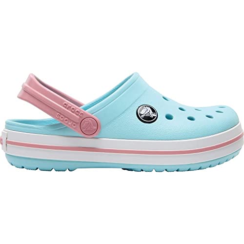 Crocs Unisex Kinder Crocband Clog K Clog, Ice Blue/White, 36/37 EU