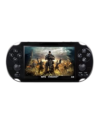 CZT Videospielkonsole 4,3 Zoll 8GB Eingebaute 2100 Kostenlose Spiele für Mehrere Simulatoren Handheld-Spielkonsole Video/Musik TV-Ausgang Spiel kann Archiviert Werden EIN Geburtstagsgeschenke