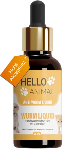 NEU: HelloAnimal® Wurm Liquid vegan - Wurmkur sekundierend
