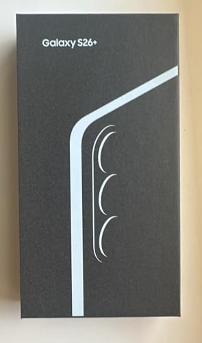 Samsung Galaxy S26+ Plus 5G 256GB 12GB RAM 4.900mAh Akku AI Handy Android 16 Smartphone Schwarz ohne Simlock ohne Branding