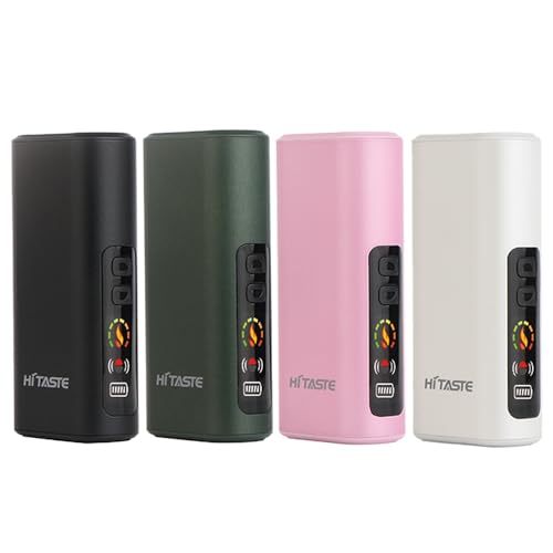 HI TASTE L1 ULTIMATE DoppelGenuss Tabakerhitzer Kompatibel mit IQOS ILUMA TEREA,Hervorragender Geschmack, Stcks Doppelt Verwendbar, 8 Minuten Nutzungsdauer, Sparen Sie Stäbchen (Schwarz)