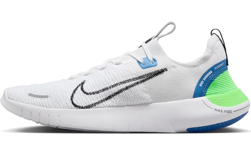 Nike Trainingsschuh Free Rn FK Next Nature, White/Black-Platinum Tint-Star Blue, FB1276-104, 44 EU (M 10 US)