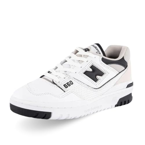 New Balance Herren 550 Sneaker, Weiß 100, 44 EU