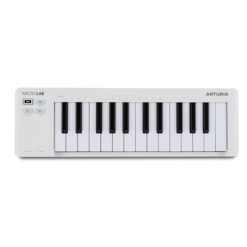 Arturia MicroLab Mk3 White - Midi Keyboard