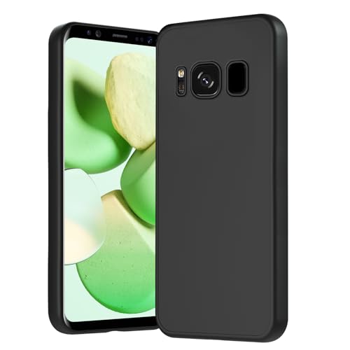 Agedate Handyhülle für Samsung Galaxy S8 Plus Hülle, Antikratzer, Anti-Schock, Anti-Rutsch Schutzhülle, Unterstützt kabelloses Laden,Anti-Fingerabdruck Fallschutz Handyhülle für S8 Plus