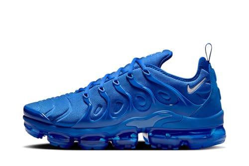 Nike Air Vapormax Plus Herrenschuhe (HJ9148-480, Game Royal/Metallic Silver/Weiß), Größe 44
