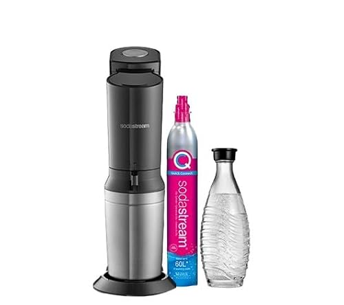 SodaStream Crystal 3.0 Aktionspack 3 Karaffen, titan