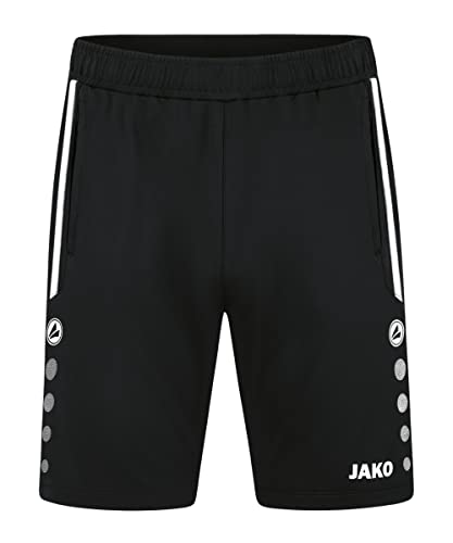 JAKO Herren Trainingsshorts Allround, Schwarz, L