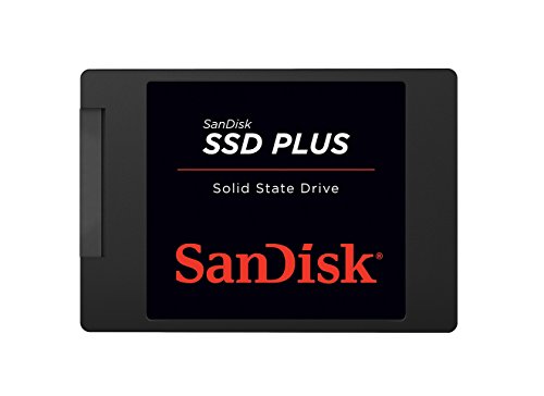 SanDisk Plus Interne SSD SATA 2,5 250GB, Lesegeschwindigkeiten von bis zu 530 MB/s und sequenziellen Schreibgeschwindigkeiten von bis zu 440 MB/s