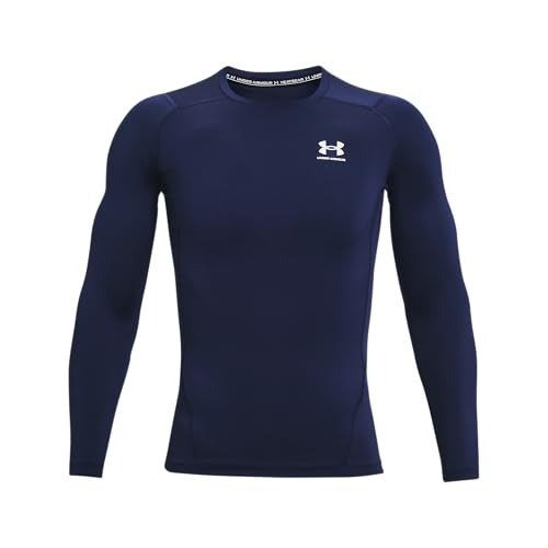 Under Armour Herren UA HG Armour Comp LS, enganliegendes Funktionsshirt, atmungsaktives Langarmshirt