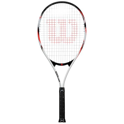 Wilson Fusion XL Tennisschläger, Weiß/Schwarz, Gr. 3