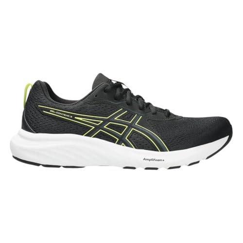 ASICS Herren Gel-Contend 9 Sneaker, Black/Citron, 43.5 EU