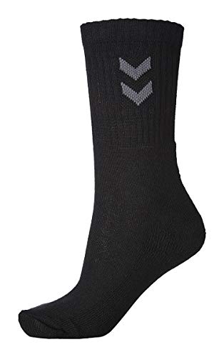 hummel Herren Socken 3-Pack Basic Sock, Black, 12/41-45, 22-030-2001