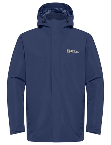 Jack Wolfskin Herren Altenberg 3in1 Jkt M, Midnight Sky, L EU
