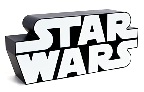 Star Wars Ikonische Logo-Leuchte - Offiziell lizenziertes Merchandise & Memorabilia, Geschenke für Jungen & Männer, Raumaccessoires, Schreibtischlampe