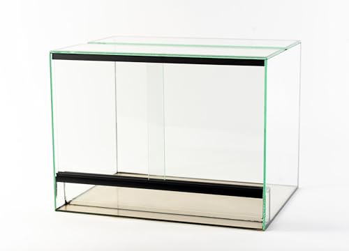 GECKOX Glasterrarium 40x30x30 cm mit Schiebescheiben