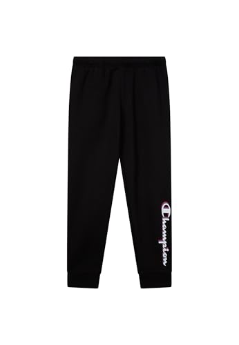 Champion Herren Legacy Man-Big Logo Sweatpants Trainingshose, Schwarz (Kk001), L