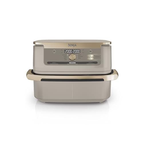 Ninja Foodi FlexDrawer Heißluftfritteuse 10,4 L Stone/Gold