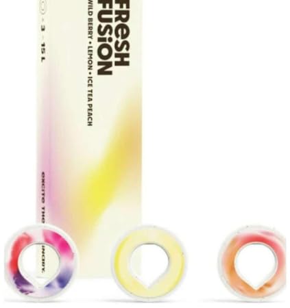 Pods Air Up Fresh Fusion Probierpaket - Wild Berry, Zitrone, Eistee Pfirsich - Geschmack Aroma Duft Pod Set für Airup Flasche 15L Wasser Zucker-Kalorienfreier Geschmack nur durch Duft