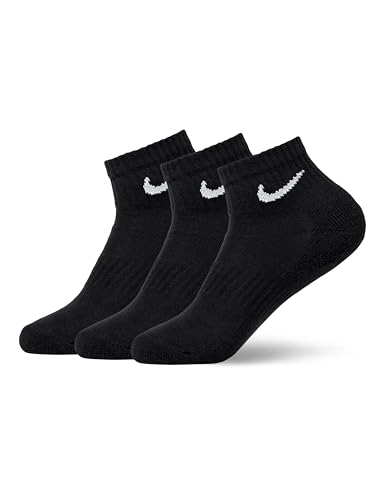 Nike Herren Everyday Cushion Ankle-sx7667 Socken, Schwarz (Black/White/010), 38-42 EU