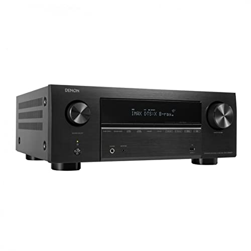 Denon AVC-X3800H 9.4-Kanal AV-Receiver, Verstärker mit Auro-3D, Dolby Atmos, DTS:X, 6 