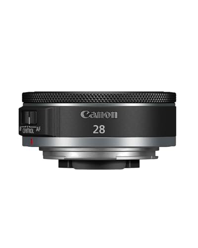 Canon RF Objektiv 28mm F2.8 STM – Weitwinkel-Festbrennweite für Vollformat, kompakt für Landschaft, Reisen & Street | Kompatibel mit EOS R System