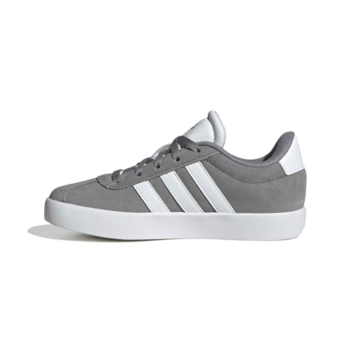 adidas Unisex Kinder VL COURT 3.0 SHOES, grey three/Cloud white/grey two, 37 1/3 EU