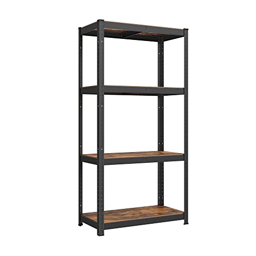 SONGMICS Standregal, 4 Ablagen, verstellbar, 40 x 80 x 160 cm