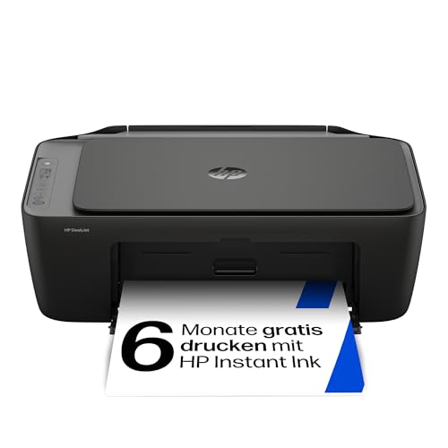 HP DeskJet 2920 Multifunktionsdrucker, 6 Monate gratis drucken Instant Ink inklusive, Drucker, Scanner, Kopierer, WLAN, USB 2.0, Funktioniert 308 308e