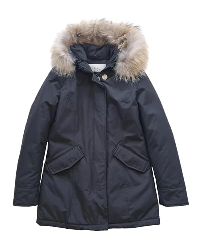 WOOLRICH ARCTIC RACCOON PARKA SKU: CFWWOU0538FRUT0001BLK BLACK GRÖSSE M, Schwarz , M