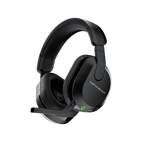 Turtle Beach Stealth 600 Schwarz Playstation Kabelloses Gaming Headset w/ 80hr Stunden, 50mm Lautsprecher und Bluetooth für PS5, PS4, PC and Mobile