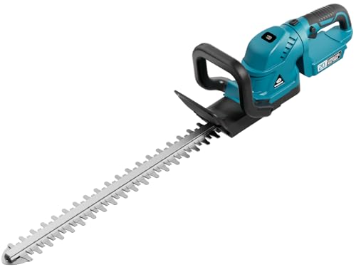 52CM Lange Heckenschere für Makita-18V-Akku, kabellose Hand-Strauchschere, elektrische Heckenschere (Schnittleistung von 15 mm, bürstenloser Motor, 180° drehbarer Kopf, Ohne Akku)