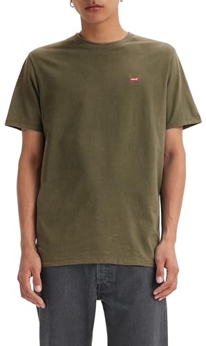 Levi's Herren Ss Original Housemark Tee T-Shirt,Olive Night,XL