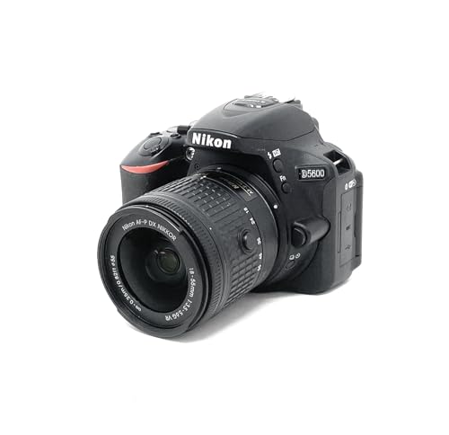 Nikon D5600 Digital SLR im DX Format mit AF-P DX 18-55mm VR (24,2 MP, 3,2 Zoll/8,1 cm dreh- und neigbarer Touch-Monitor, SnapBridge, AF mit 3D-Tracking, Full-HD Video incl. Zeitraffer)