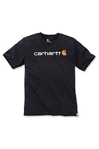 Carhartt Core Logo T-Shirt S/S - T-Shirt, Black 001, L