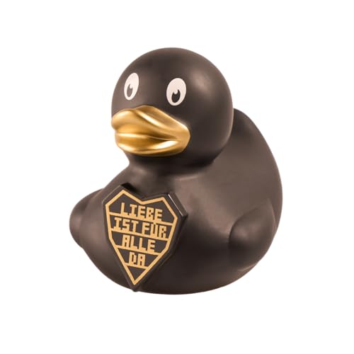 Rammstein Badeente LIFAD schwarz, Offizielles Band Merchandise