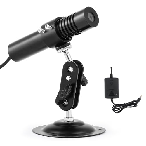 CGOLDENWALL Laser-Positionierlicht 635nm, mit Universalhalterung, Arbeitsbereich 8-10m, zur Positionierung beim Holzbearbeitung/Stoff/Steinschneiden