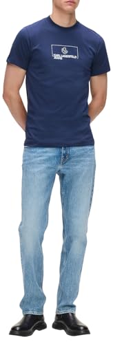 KARL LAGERFELD JEANS Bootcut Denim, Tinted Washed Blue, 36