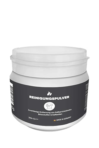 ROASTMARKET Premium Reinigungspulver 500g | Kaffeemaschinenreiniger speziell geeignet für Siebträgermaschinen & Espressomaschinen | Zweisprachige Anleitung DE & NL (Dose 500gr)