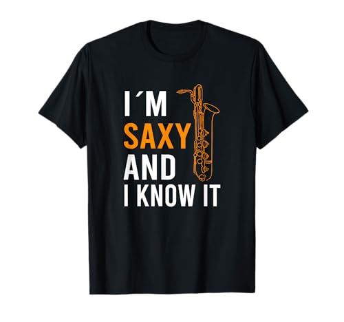 Saxophone Saxophonist Jazz Sprüche T-Shirt