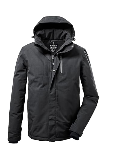 killtec Herren Funktionsjacke mit abzippbarer Kapuze KOW 161 MN JCKT, schwarz, XL, 37589-000