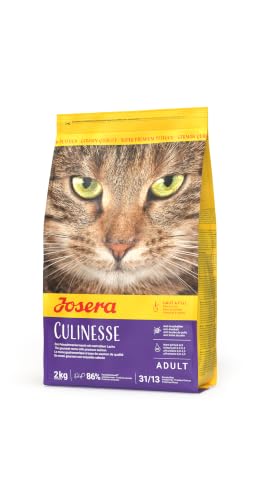 JOSERA Culinesse (2 kg) | Katzenfutter trocken mit Lachs & Geflügel