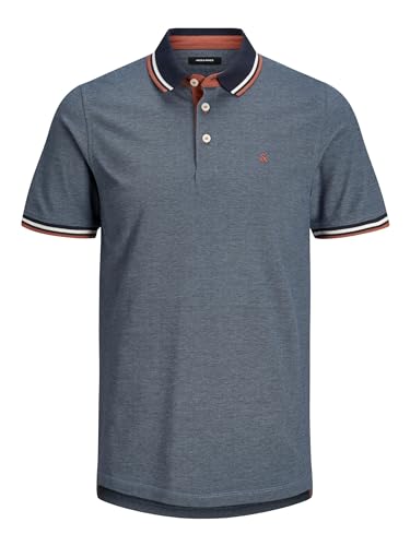 JACK & JONES Herren Jjepaulos Polo Ss Noos Polohemd